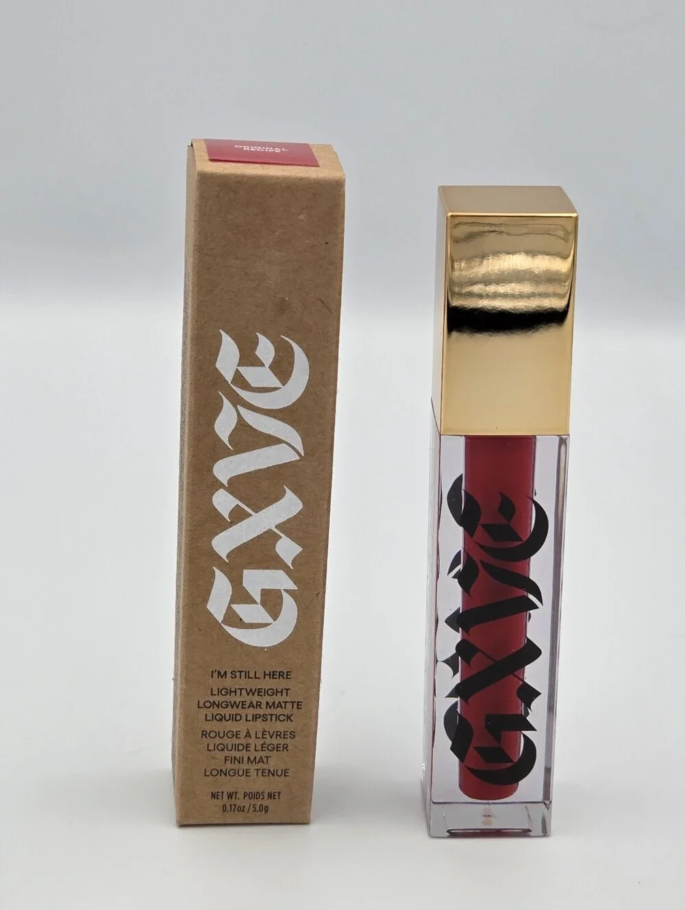 Gxve By Gwen Stefani Lightwear Longwear Matte Liquid Lipstick True Red NIB